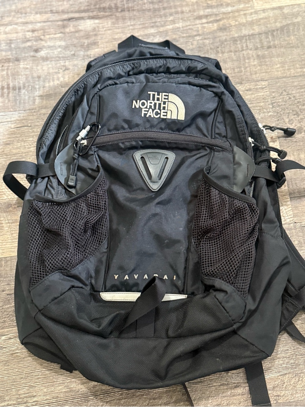 The North Face Yavapai Backpack Black Hiking School Laptop Travel Daypack